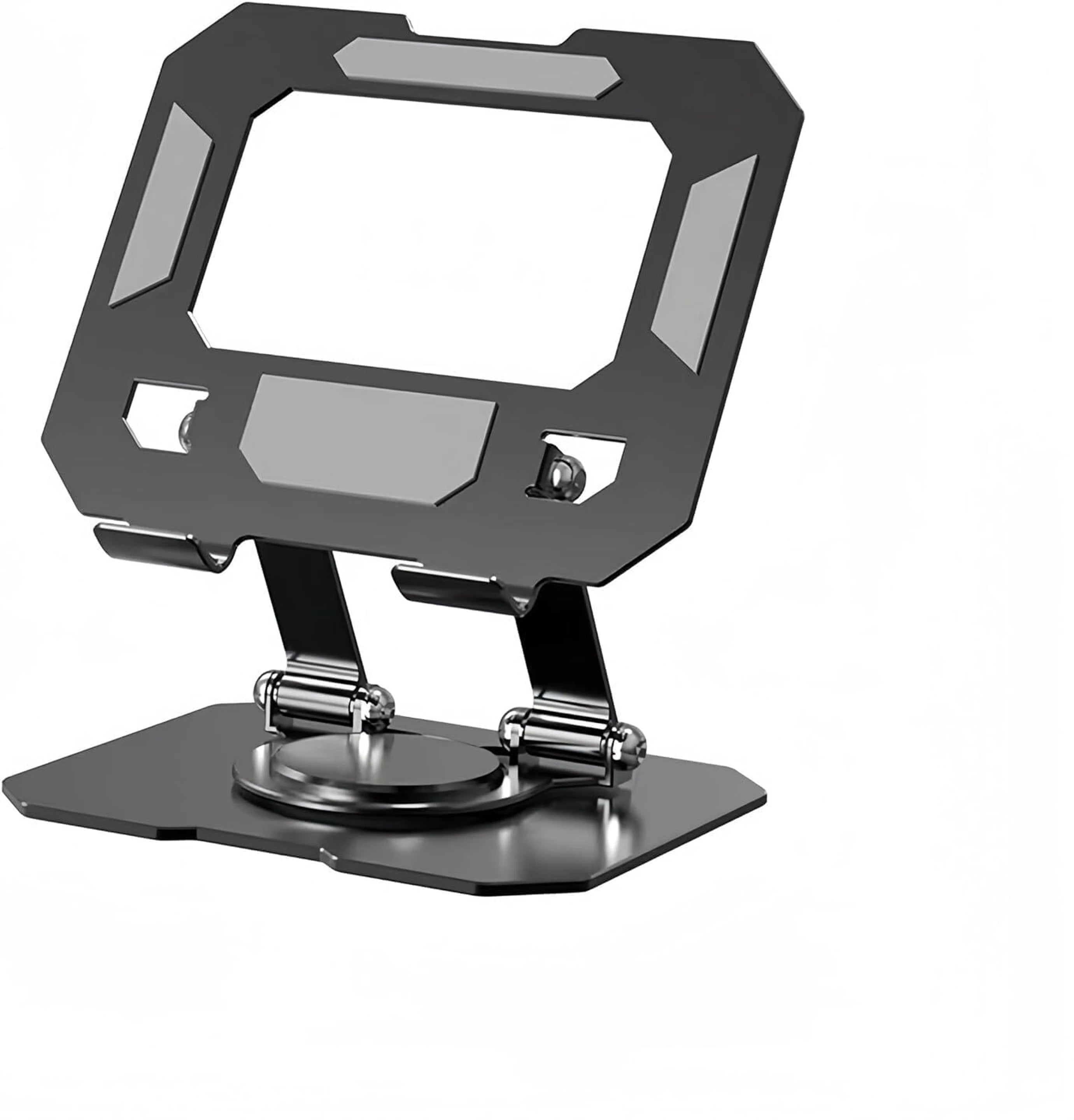 Adjustable Aluminum Tablet Stand (Black)
