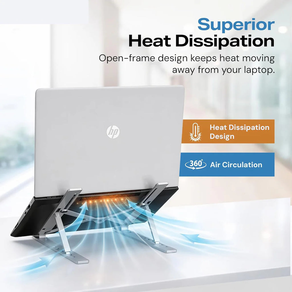 Adjustable Aluminum Laptop Computer Stand Tablet Stand