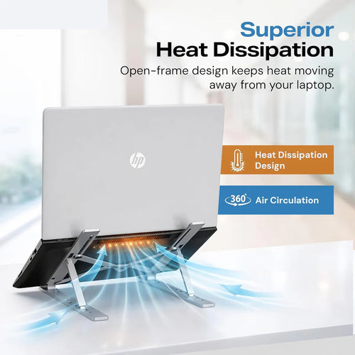 Adjustable Aluminum Laptop Computer Stand Tablet Stand