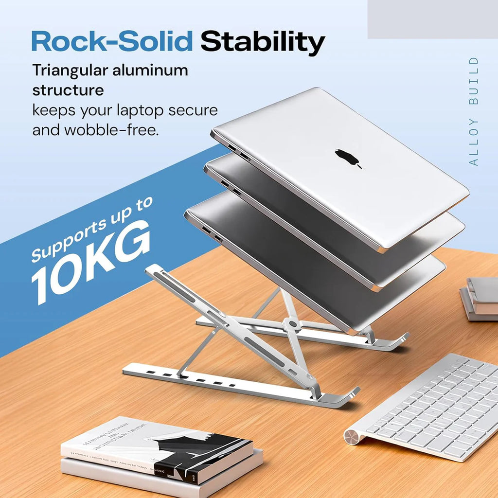 Adjustable Aluminum Laptop Computer Stand Tablet Stand