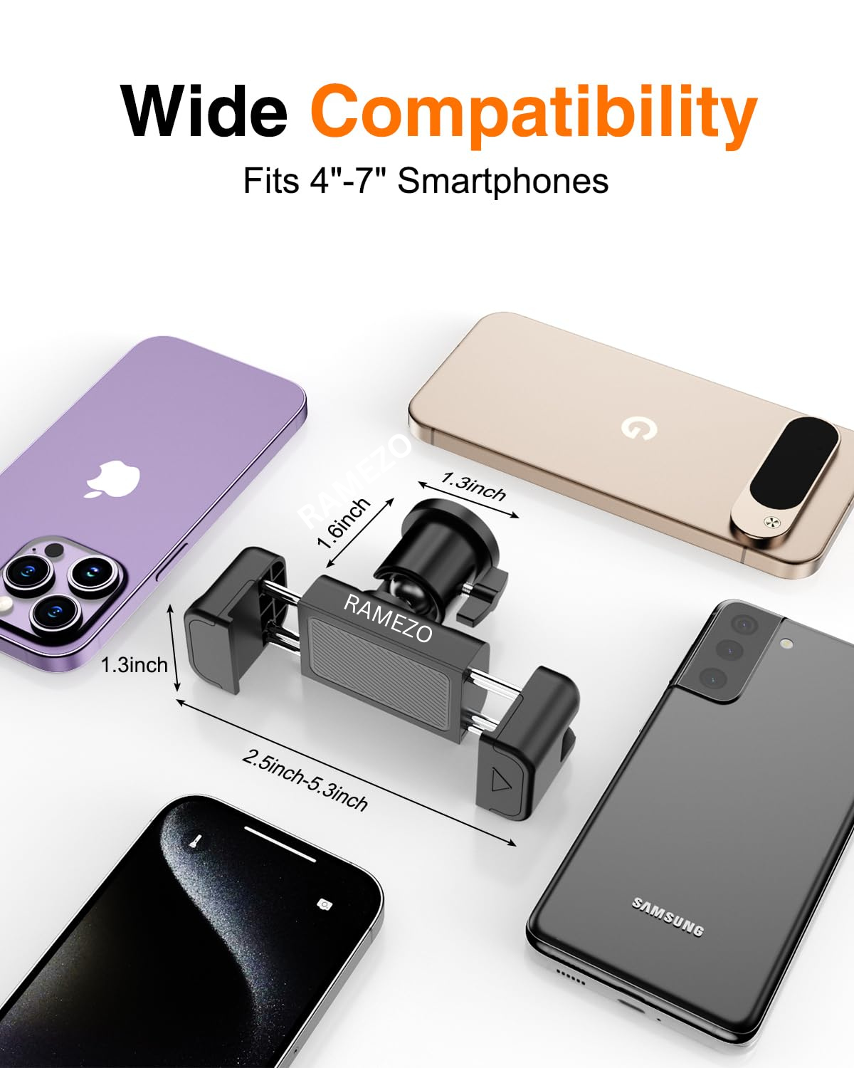 Ramezo Gym Magnetic Phone Mount