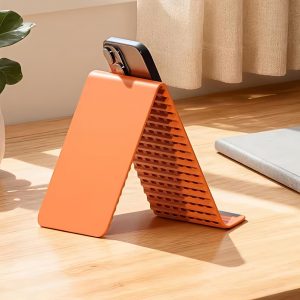 Foldable Mobile & Tablet Stand – 360° Adjustable Multi-Angle Desk Stand
