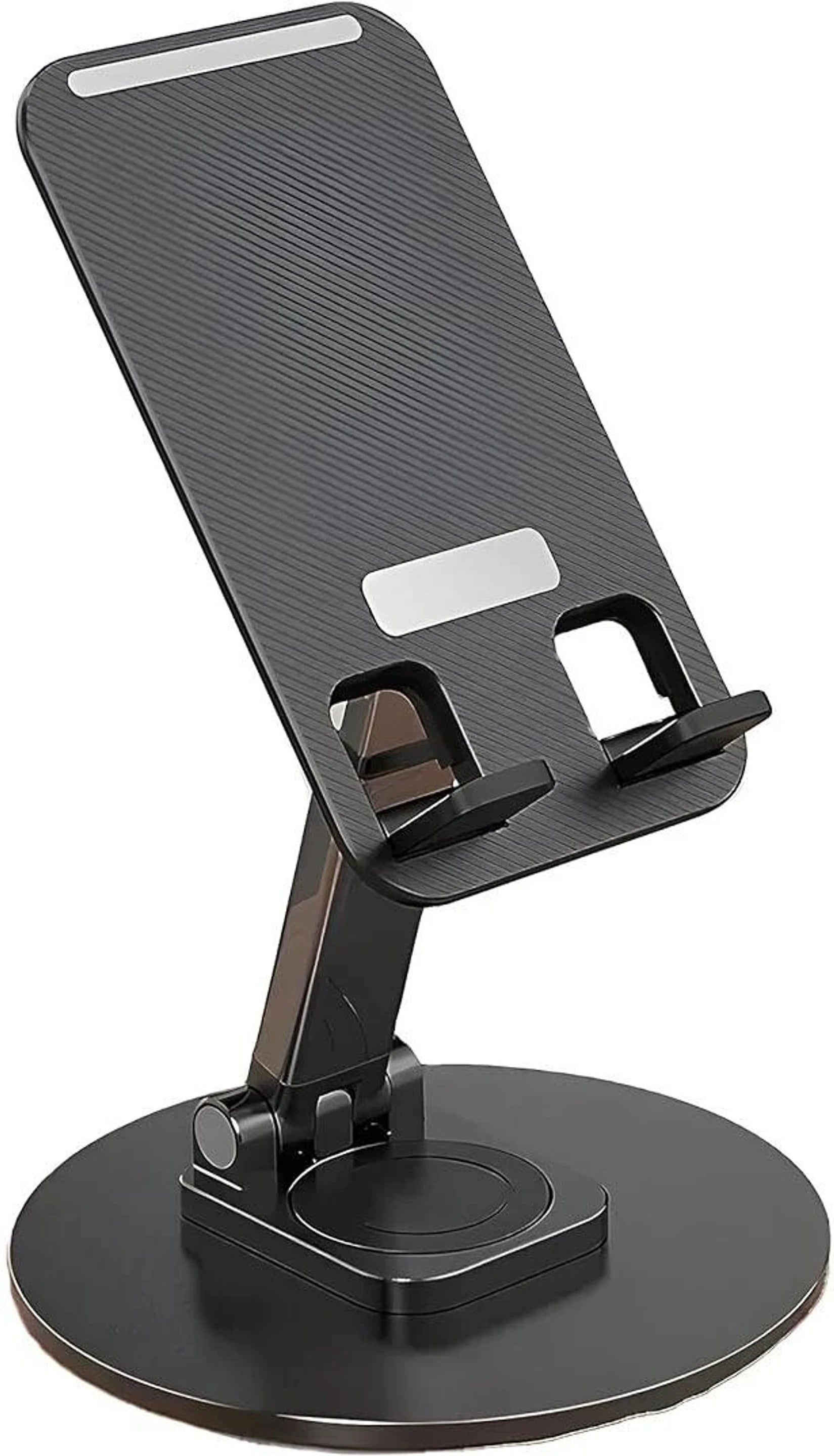 Adjustable Metal Mobile Phone Stand with Card Holder